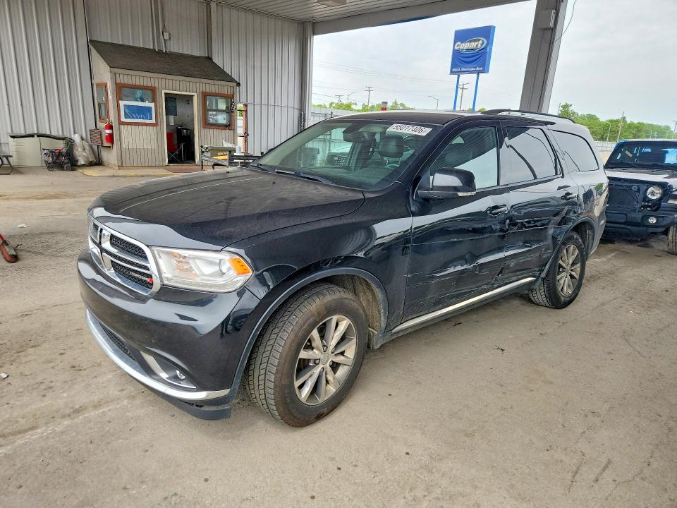 2015 Dodge Durango VIN 1C4RDJDG5FC843059 COPART salvage auction — SIDE, In - Cert Of Title-Salvage Title, sold $850 on 2026-07-21 (photo 1)