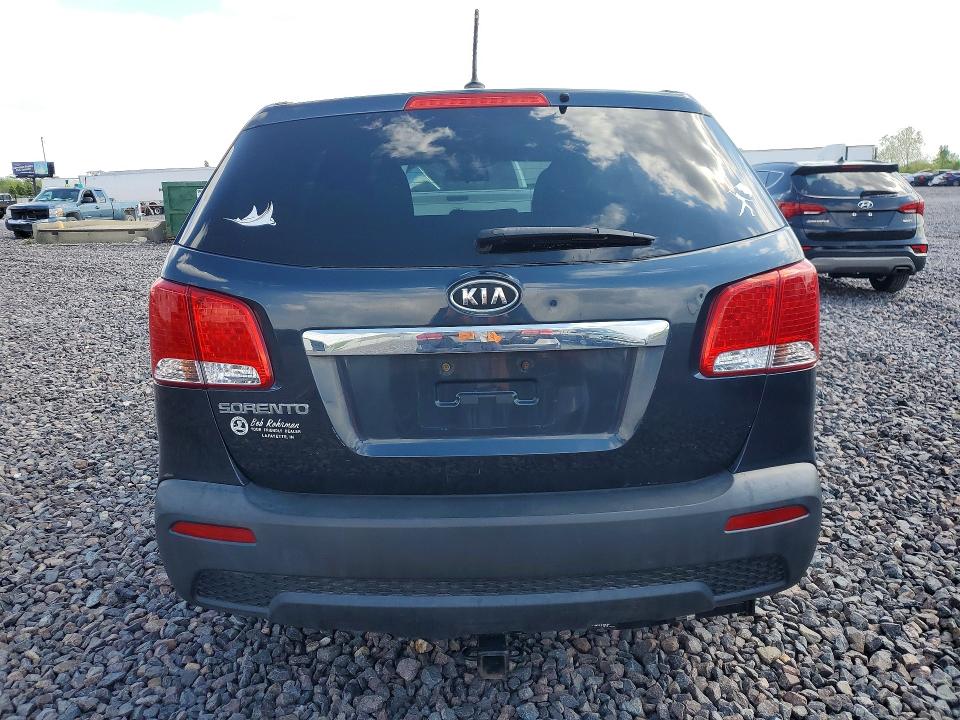 2012 Kia VIN 5XYKT4A19CG237115 COPART salvage auction — FRONT END, In - Certificate Of Title, sold $1,500 on 2026-07-07 (photo 6)