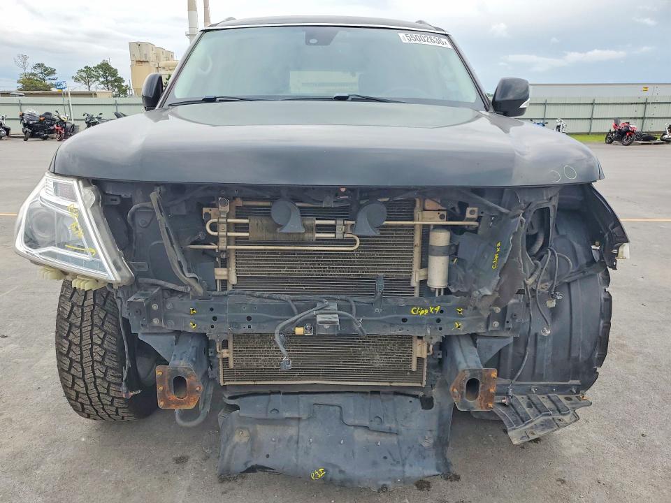 2017 Nissan VIN JN8AY2NF9H9301030 COPART salvage auction — FRONT END, Ok - Cert Of Title-Salvage, sold $3,250 on 2026-07-15 (photo 5)