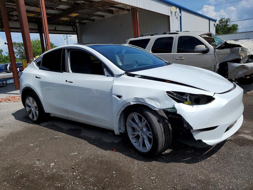 2023 Tesla VIN 7SAYGDEE5PA098531 COPART salvage auction — FRONT END, Fl - Cert Of Title Slvg Rebuildable, sold $13,600 on 2026-07-10 (photo 4)