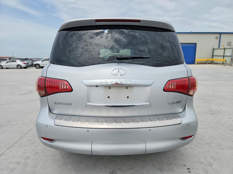 2015 Infiniti VIN JN8AZ2NF4F9573348 COPART salvage auction — HAIL, Tx - Certificate Of Title, sold $325 on 2026-07-02 (photo 6)