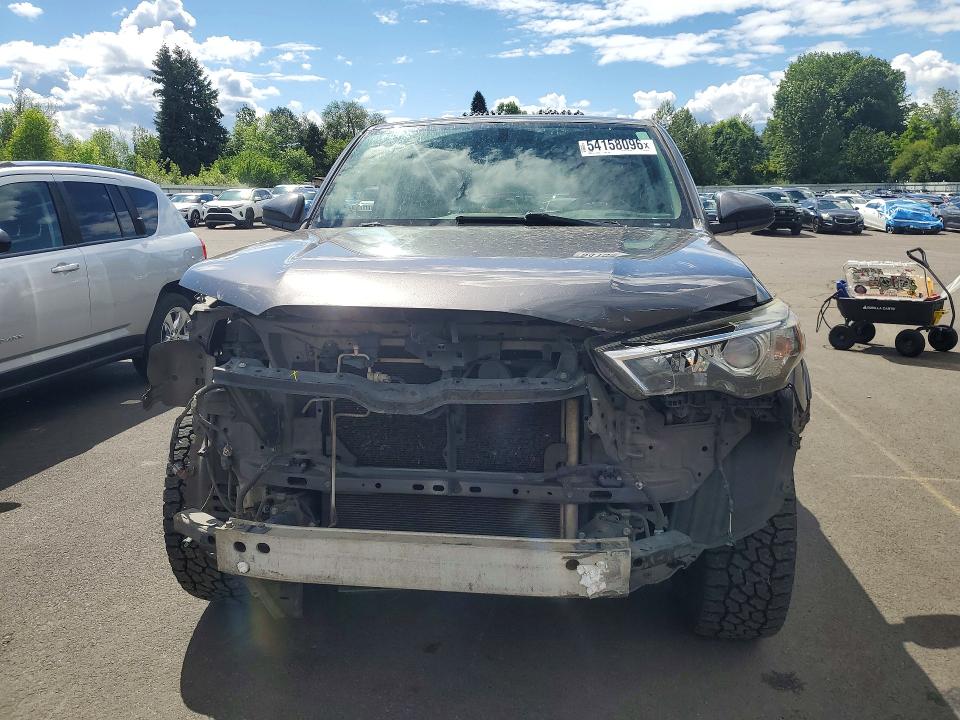 2015 Toyota 4runner VIN JTEBU5JR1F5257778 COPART salvage auction — FRONT END, Or - Salvage Title Certificate, sold $8,200 on 2026-07-15 (photo 5)