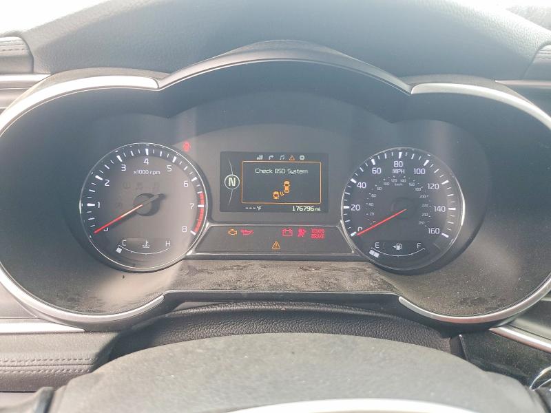 2015 Kia Optima VIN 5XXGR4A69FG495000 COPART salvage auction — FRONT END, Ca - Salvage Certificate, sold $125 on 2026-07-13 (photo 9)