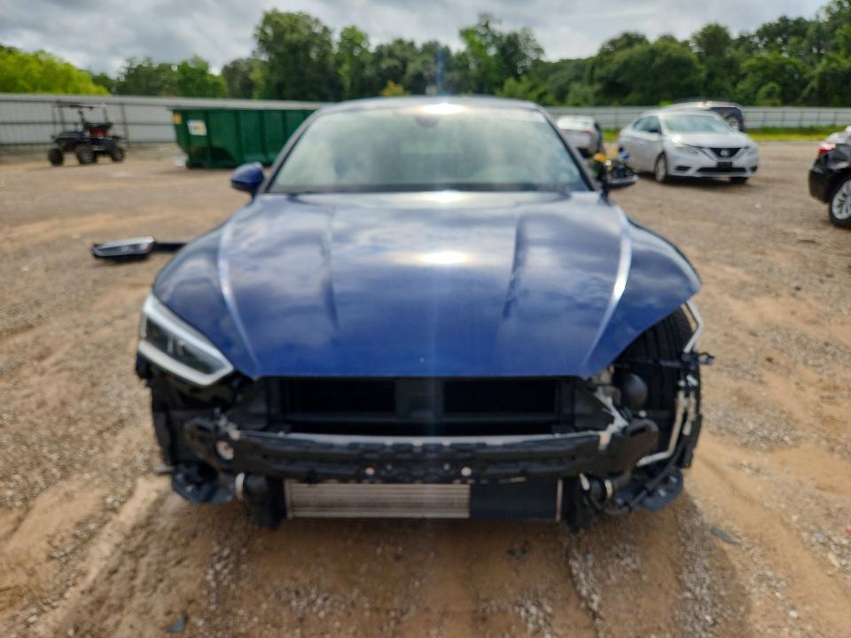 2018 Audi A5 VIN WAUTNAF56JA039398 COPART salvage auction — FRONT END, Al - Cert Of Title-Salvage Title, sold $250 on 2026-07-21 (photo 5)
