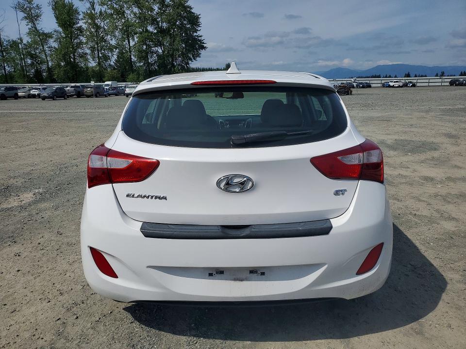 2013 Hyundai Elantra VIN KMHD35LE5DU097316 COPART salvage auction — FRONT END, Wa - Bill Of Sale, sold $650 on 2026-07-20 (photo 6)