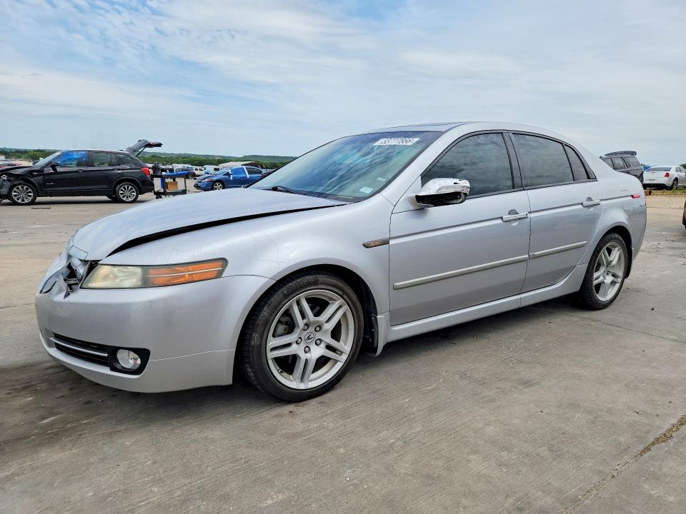 2008 Acura Tl VIN 19UUA66218A056322 COPART salvage auction — FRONT END, TX - SALVAGE VEHICLE TITLE, sold $1,200 on 2026-08-03 (photo 1)
