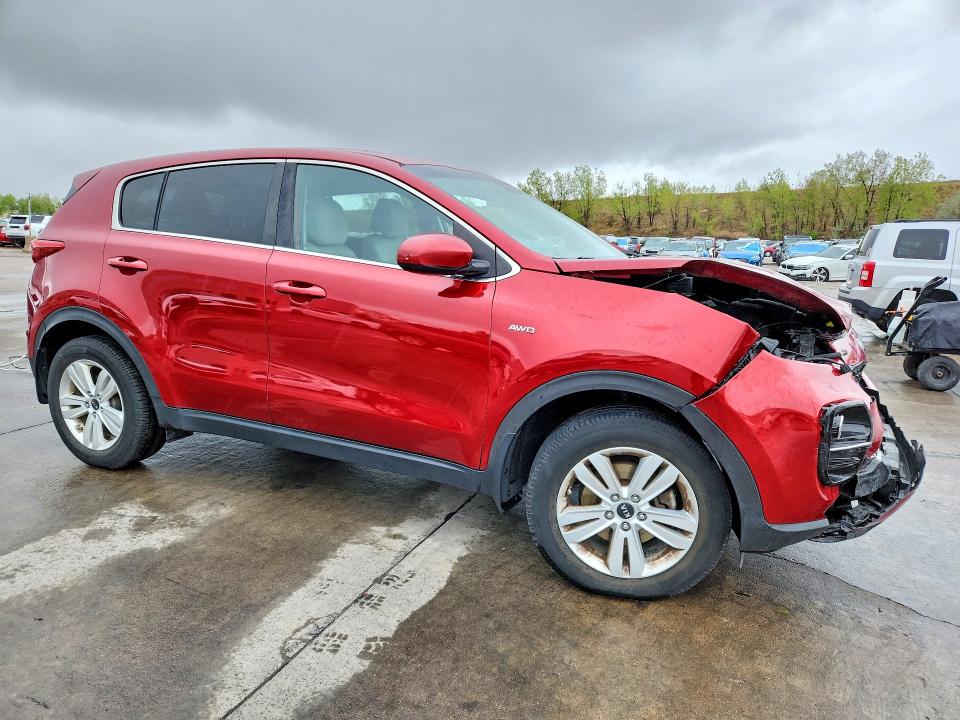 2017 Kia VIN KNDPMCAC7H7186832 COPART salvage auction — FRONT END, Co - Public - Salvage Title, sold $1,400 on 2026-07-27 (photo 4)