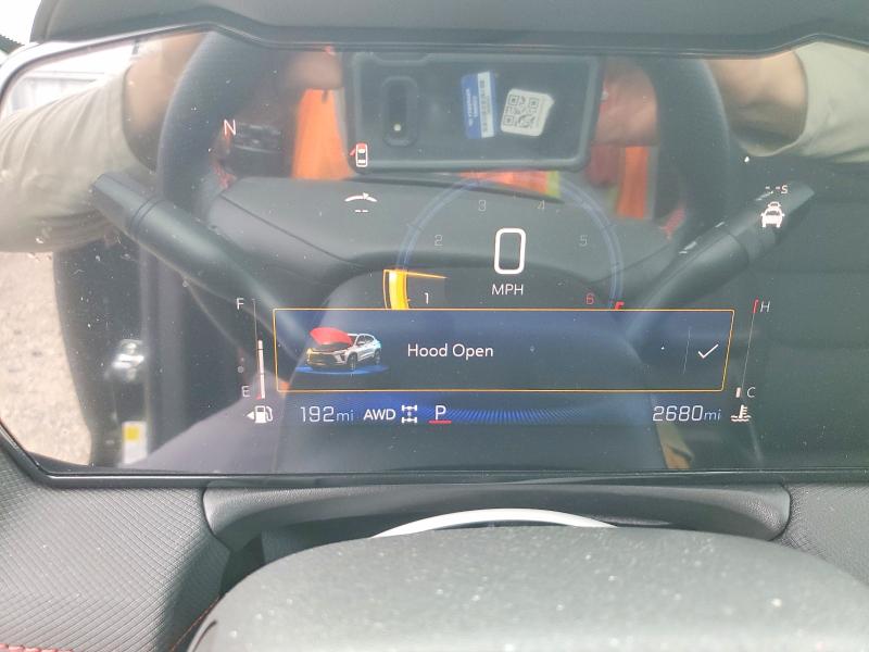 2026 Chevrolet Trailblazer VIN KL79MUSL9TB110934 COPART salvage auction — HAIL, Ia - Cert Of Title-Salvage Title, sold $15,100 on 2026-07-22 (photo 9)