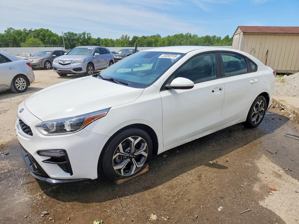 2021 Kia Forte VIN 3KPF24AD5ME315404 COPART salvage auction — SIDE, KY - CERT OF TITLE-SALVAGE, sold $3,650 on 2026-07-02 (photo 1)