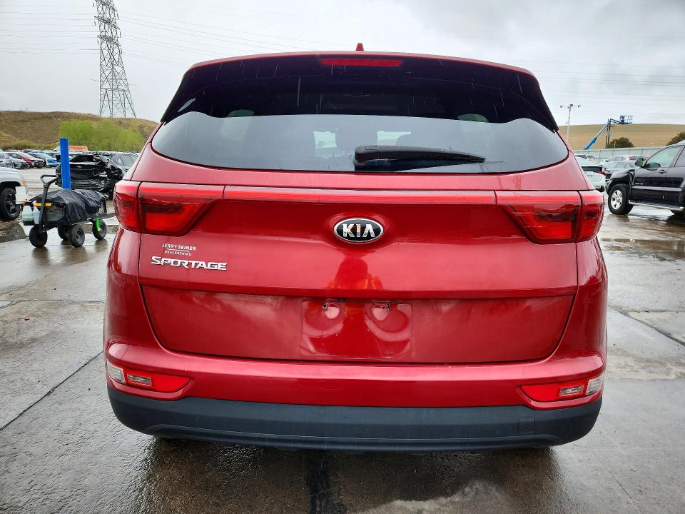 2017 Kia VIN KNDPMCAC7H7186832 COPART salvage auction — FRONT END, Co - Public - Salvage Title, sold $1,400 on 2026-07-27 (photo 6)