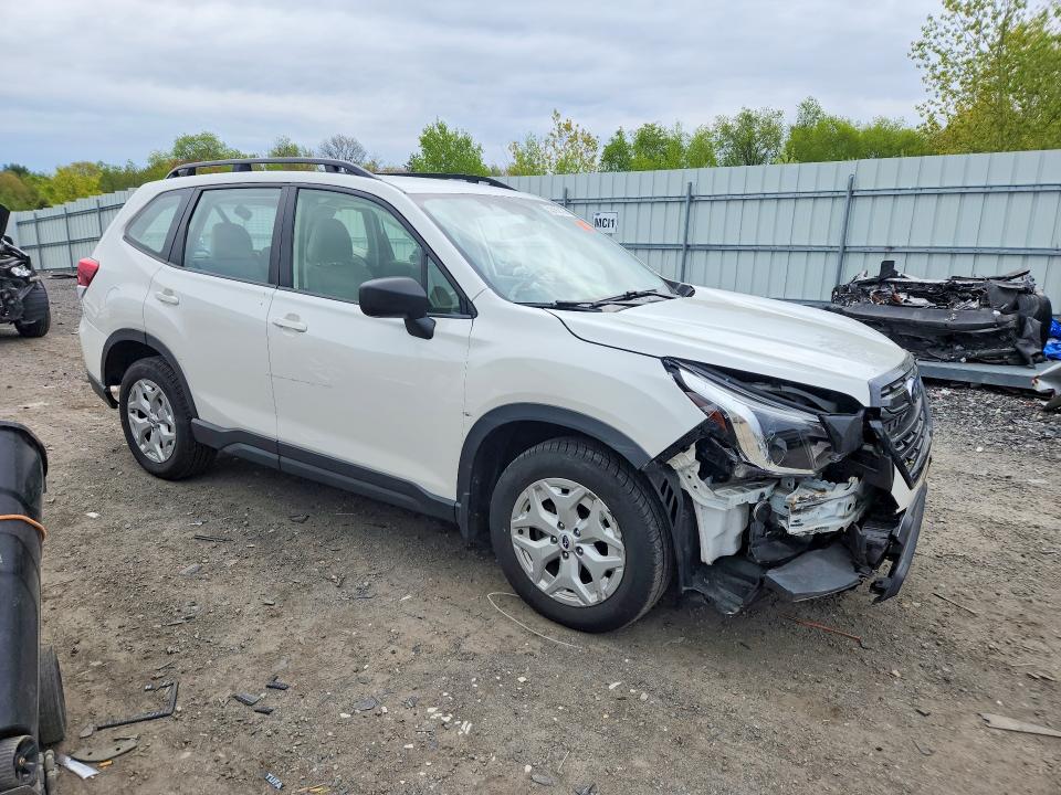 2022 Subaru Forester VIN JF2SKACC5NH440420 COPART salvage auction — FRONT END, Ma - Cert Of Title-Salvage, sold $4,900 on 2026-07-08 (photo 4)
