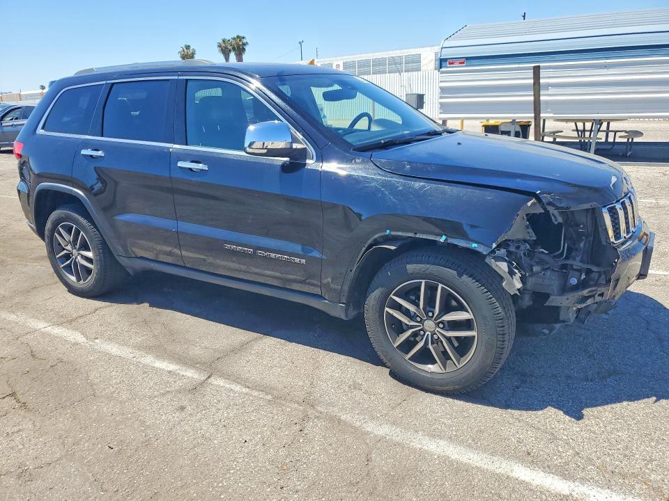 2018 Jeep Cherokee VIN 1C4RJEBG0JC132073 COPART salvage auction — FRONT END, CA - SALVAGE CERTIFICATE, sold $5,200 on 2026-07-02 (photo 4)