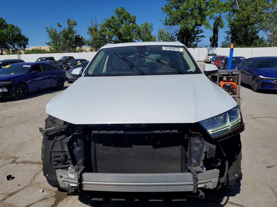 2019 Audi VIN WA1LHAF79KD042575 COPART salvage auction — FRONT END, Mo - Salvage Certificate Of Title, sold $7,900 on 2026-07-28 (photo 5)