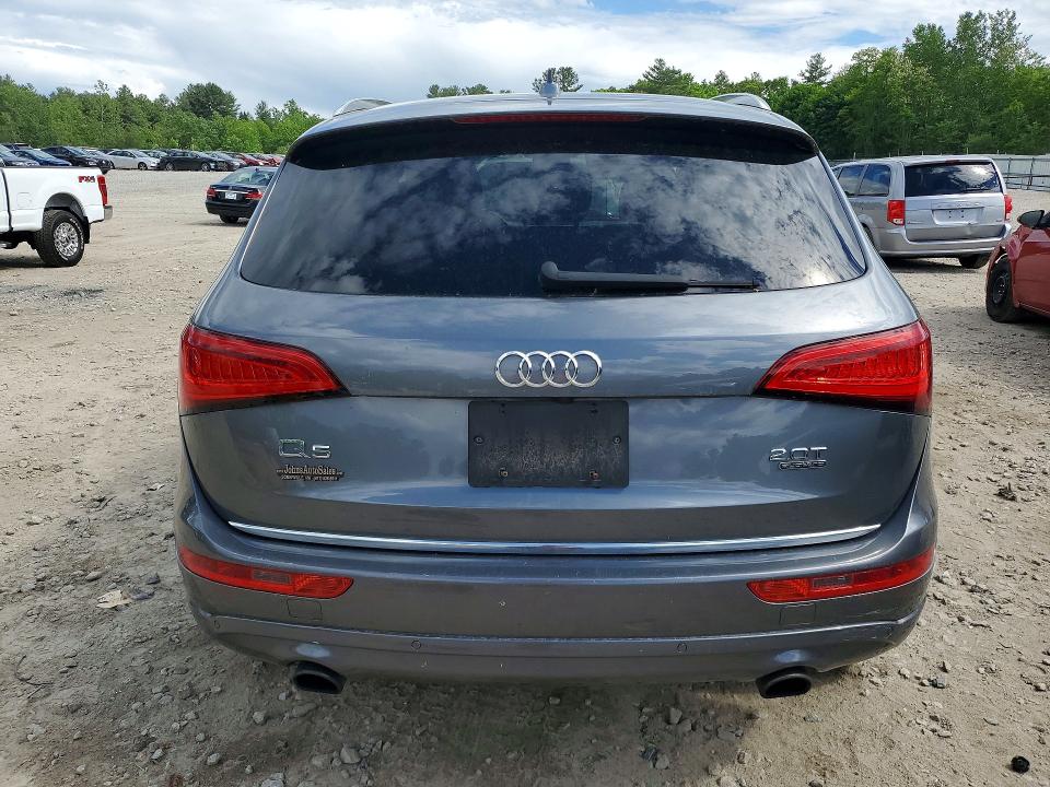2017 Audi VIN WA1L2AFP3HA048397 COPART salvage auction — FRONT END, MA - CERT OF TITLE-SALVAGE, sold $4,400 on 2026-07-27 (photo 6)