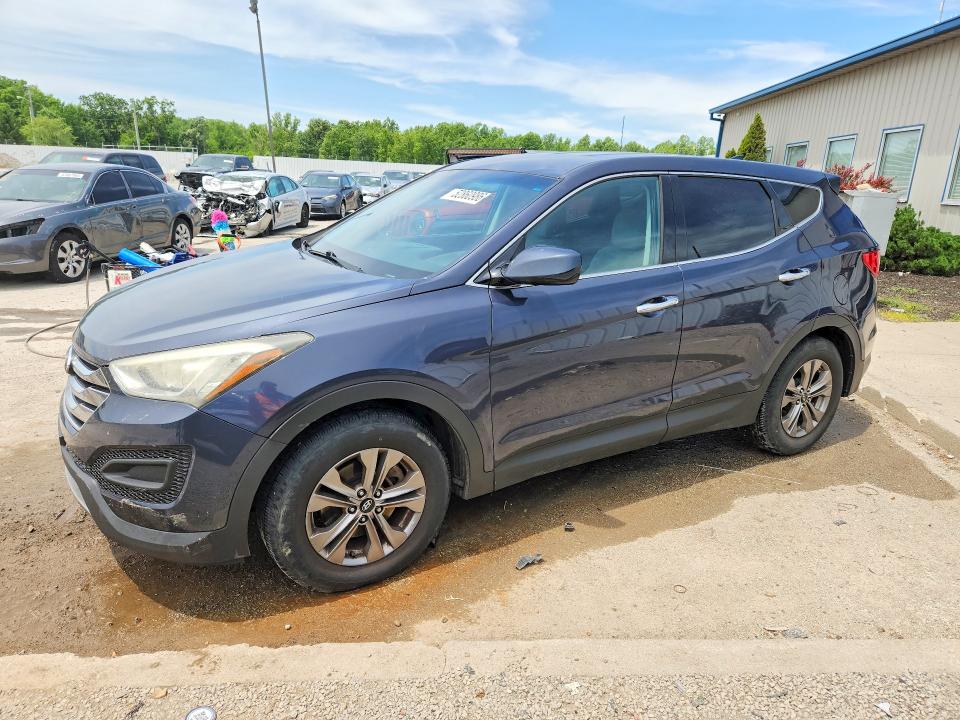 2015 Hyundai Santa fe VIN 5XYZT3LB9FG302905 COPART salvage auction — FRONT END, Ky - Bill Of Sale/Part Only/No Titl, sold $1,150 on 2026-07-02 (photo 1)