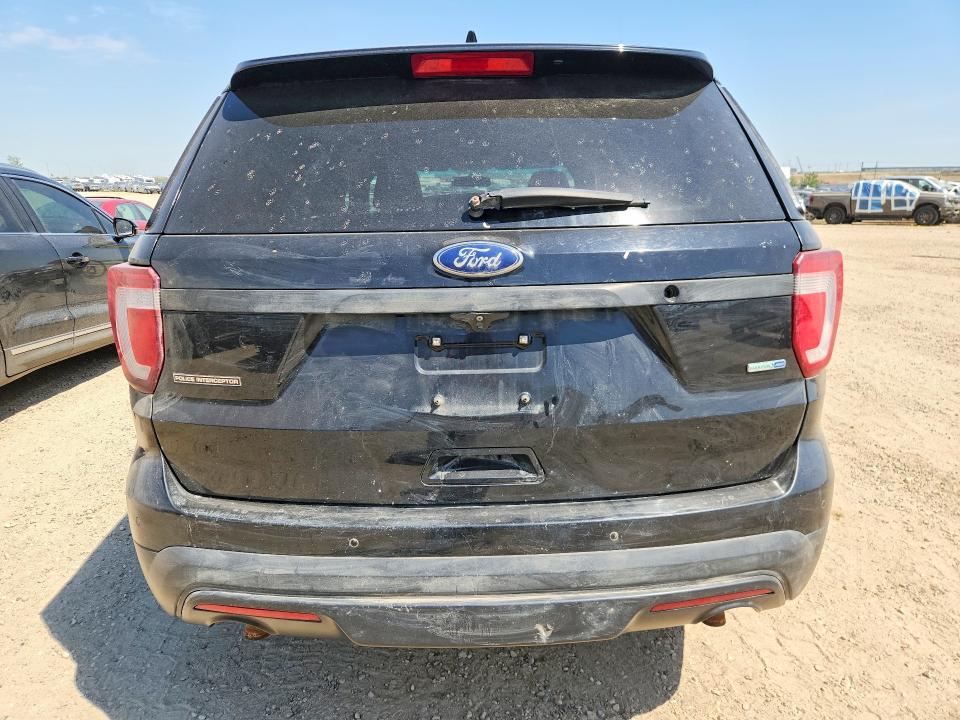 2017 Ford Explorer VIN 1FM5K8AR6HGD25536 COPART salvage auction — SIDE, Ab - Bos - Active, sold $2,500 on 2026-07-09 (photo 6)
