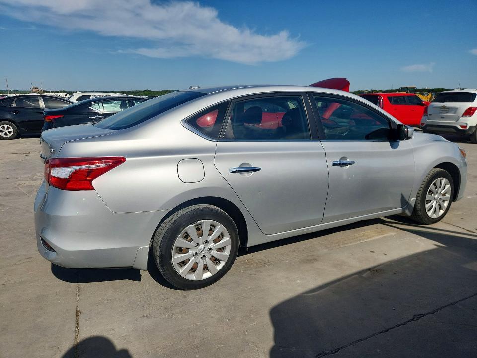 2017 Nissan Sentra VIN 3N1AB7APXHY326976 COPART salvage auction — FRONT END, Tx - Certificate Of Title, sold $1,650 on 2026-07-02 (photo 3)