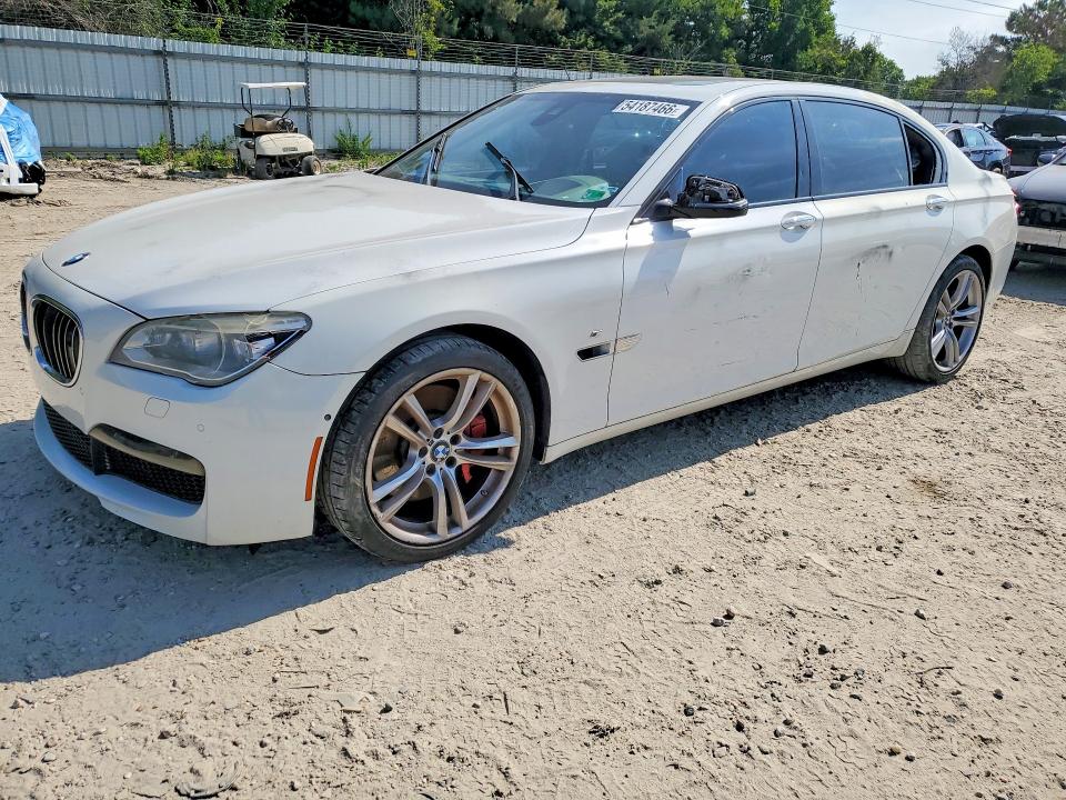 2014 BMW 7er VIN WBAYE8C58ED134701 COPART salvage auction — VANDALISM, VA - CERT OF TITLE - SALVAGE, sold $1,700 on 2026-07-28 (photo 1)