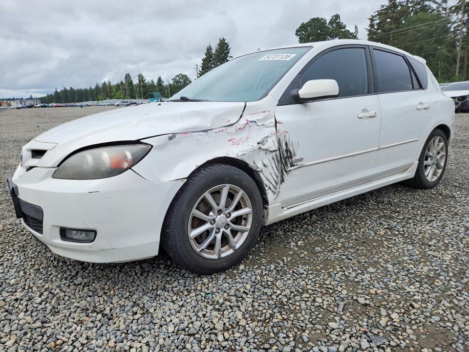 2009 Mazda 3 VIN JM1BK344591250486 COPART salvage auction — FRONT END, WA - BILL OF SALE, sold $100 on 2026-07-14 (photo 1)