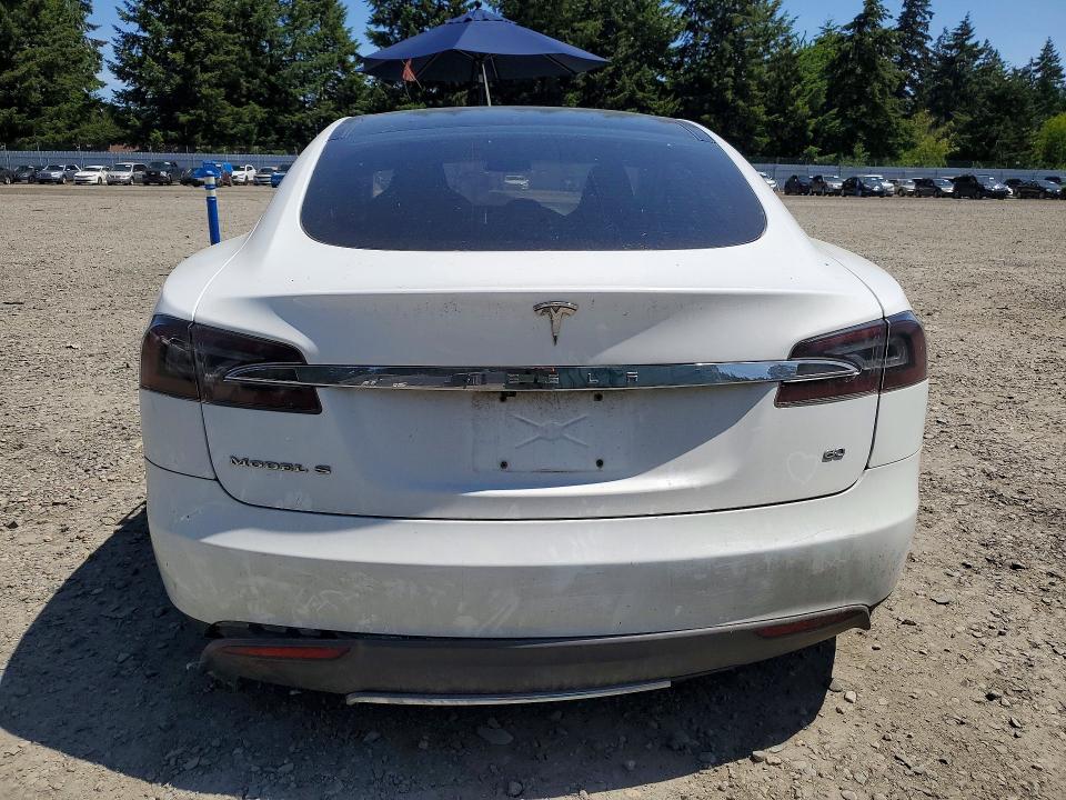 2014 Tesla Model s VIN 5YJSA1S1XEFP28791 COPART salvage auction — FRONT END, Az - Cert Of Title - Salvage, sold $3,900 on 2026-07-28 (photo 6)