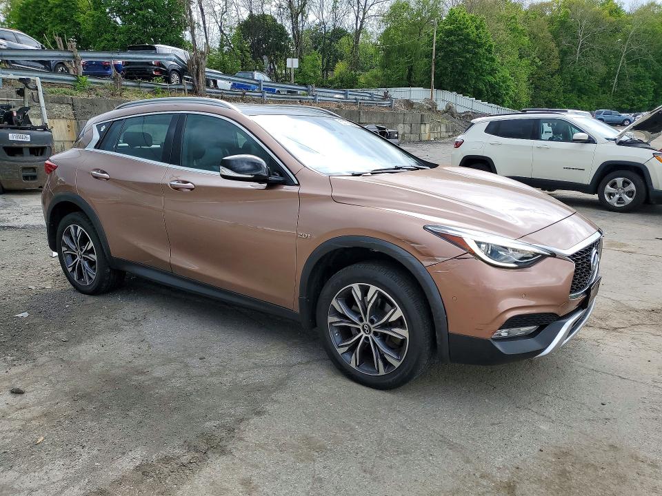 2017 Infiniti VIN SJKCH5CR6HA030829 COPART salvage auction — FRONT END, Pa - Certificate Of Salvage, sold $3,400 on 2026-07-21 (photo 4)