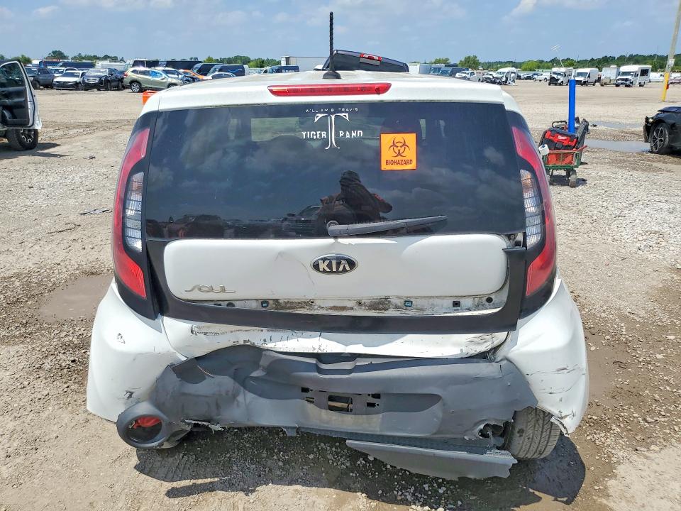 2015 Kia Soul VIN KNDJP3A57F7787315 COPART salvage auction — REAR END, TX - SALVAGE VEHICLE TITLE, sold $1,050 on 2026-07-02 (photo 6)
