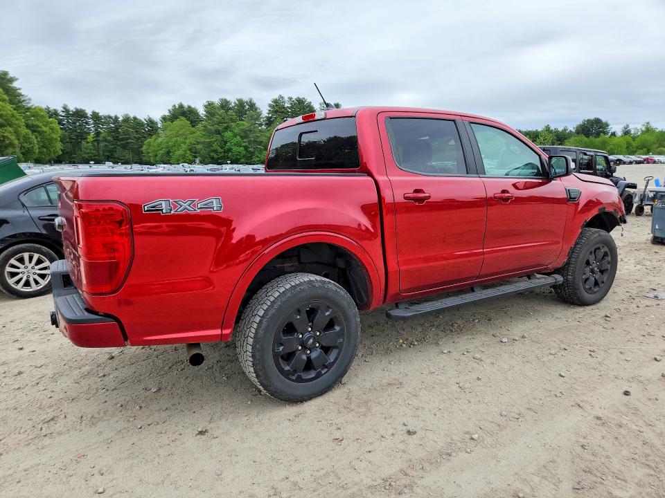 2021 Ford Ranger VIN 1FTER4FH6MLD71331 COPART salvage auction — FRONT END, Ma - Cert Of Title-Parts Only Salva, sold $8,600 on 2026-07-27 (photo 3)