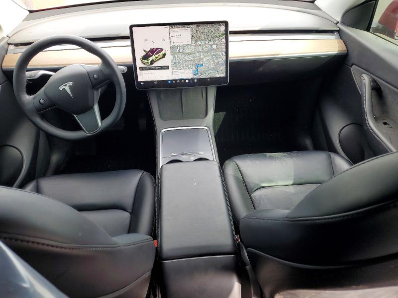 2021 Tesla VIN 5YJYGAEE3MF297300 COPART salvage auction — FRONT END, Ca - Salvage Certificate, sold $6,300 on 2026-07-20 (photo 8)