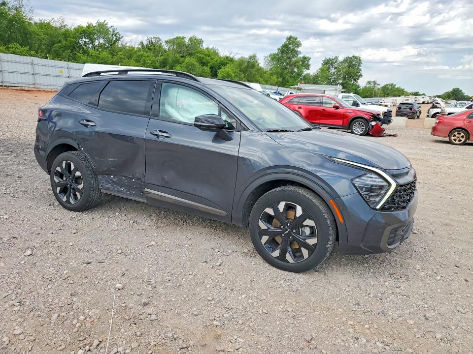 2024 Kia Sportage VIN 5XYK6CDF1RG199350 COPART salvage auction — SIDE, ID - SALVAGE CERTIFICATE OF TITLE, sold $2,400 on 2026-07-28 (photo 4)