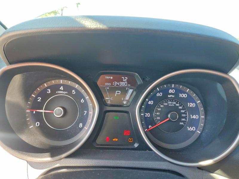 2013 Hyundai VIN 5NPDH4AE1DH365145 COPART salvage auction — FRONT END, Il - Salvage Certificate, sold $850 on 2026-07-06 (photo 9)