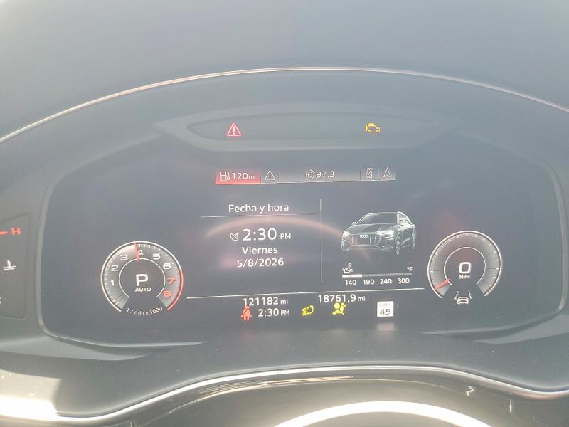 2019 Audi Q8 VIN WA1FVAF1XKD042392 COPART salvage auction — FRONT END, FL - CERT OF TITLE SLVG REBUILDABLE, sold $15 on 2026-07-21 (photo 9)