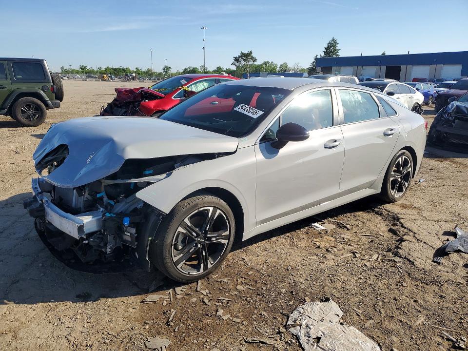 2023 Kia K5 VIN 5XXG64J28PG172158 COPART salvage auction — FRONT END, Mi - Scrap Certificate Of Title, sold $5,200 on 2026-07-24 (photo 1)