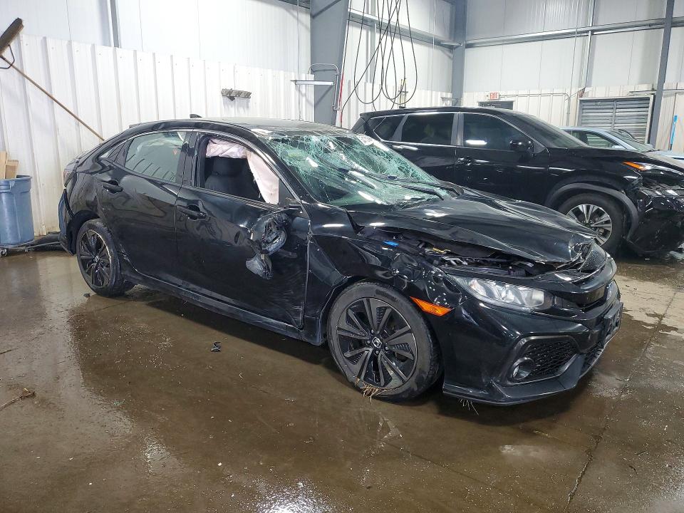 2018 Honda Civic VIN SHHFK7H56JU210990 COPART salvage auction — ROLLOVER, Mn - Cert Of Title-Salvage, sold $575 on 2026-07-16 (photo 4)