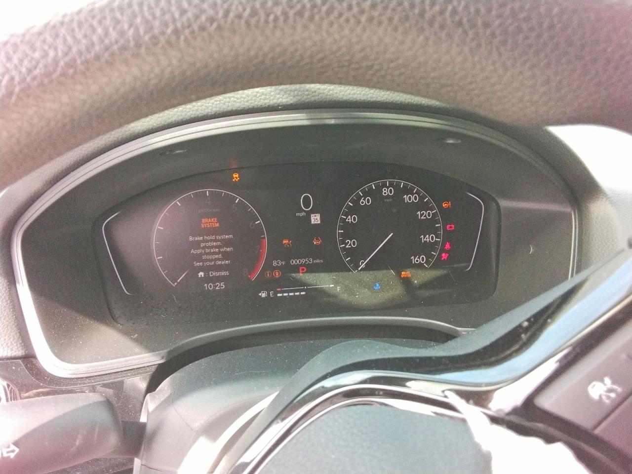 2026 Honda Civic VIN 2HGFE2F24TH576269 COPART salvage auction — Front End, TX - SALVAGE VEHICLE TITLE, sold $7,000 on 2026-07-09 (photo 9)