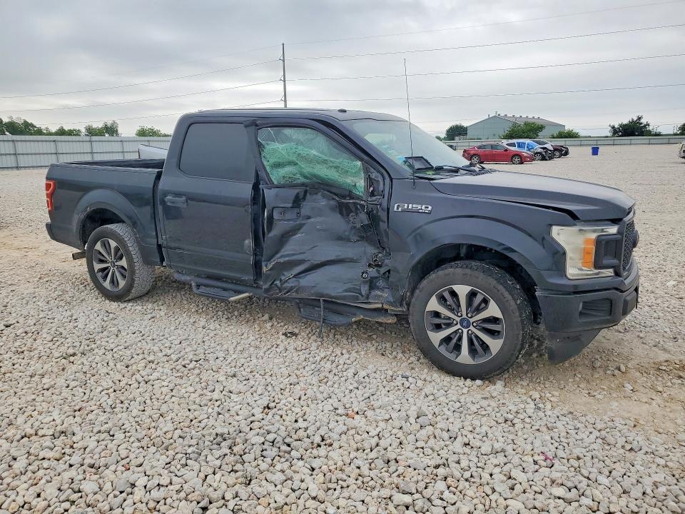 2019 Ford F-150 VIN 1FTEW1CP0KKE35109 COPART salvage auction — SIDE, Tx - Certificate Of Title, sold $4,750 on 2026-07-02 (photo 4)