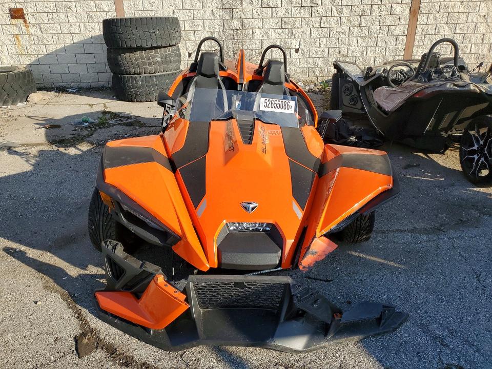 2024 Polaris Slingshot VIN 57XAAPHD0R8164873 COPART salvage auction — FRONT END, MI - CERTIFICATE OF TITLE, sold $5,100 on 2026-07-02 (photo 2)