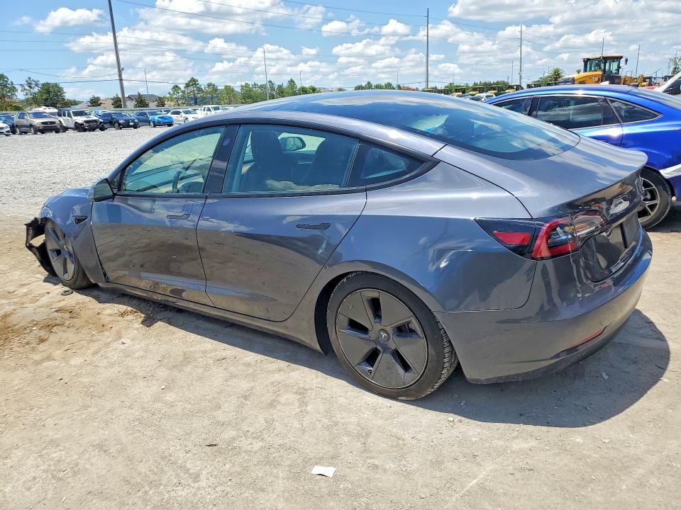 2023 Tesla Model 3 VIN 5YJ3E1EA6PF417415 COPART salvage auction — FRONT END, Fl - Cert Of Title Slvg Rebuildable, sold $8,300 on 2026-07-31 (photo 2)