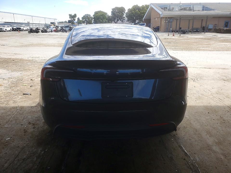2025 Tesla Model 3 VIN 5YJ3E1EA6SF029013 COPART salvage auction — FRONT END, Ca - Salvage Certificate, sold $13,200 on 2026-07-28 (photo 6)