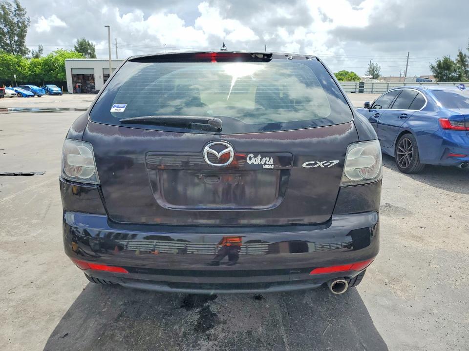 2010 Mazda Cx-7 VIN JM3ER2W59A0337365 COPART salvage auction — MINOR DENT/SCRATCHES, Fl - Cert Of Title Slvg Rebuildable, sold $825 on 2026-07-08 (photo 6)