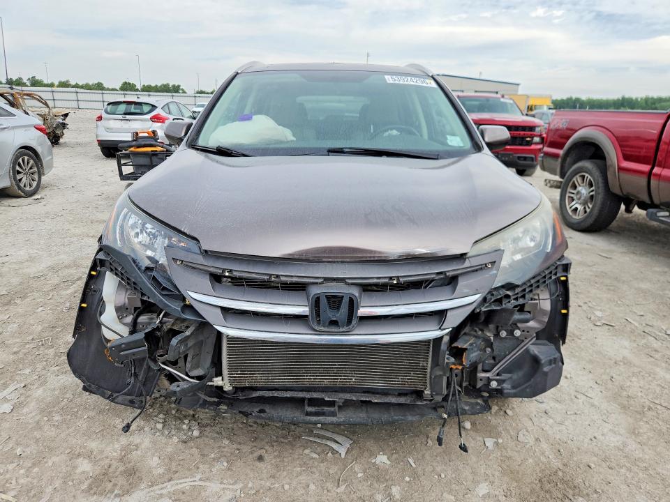2013 Honda Cr-v VIN 5J6RM4H79DL084256 COPART salvage auction — FRONT END, Il - Salvage Certificate, sold $2,600 on 2026-07-27 (photo 5)