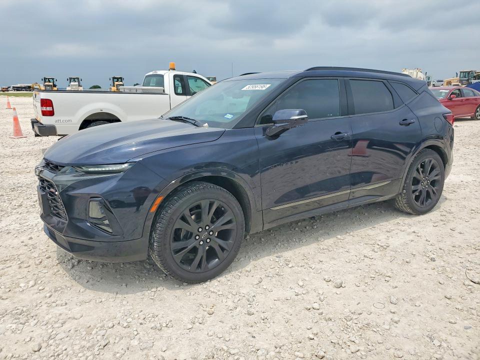 2020 Chevrolet Blazer VIN 3GNKBKRS0LS658098 COPART salvage auction — REAR END, Tx - Salvage Vehicle Title, sold $7,600 on 2026-07-09 (photo 1)