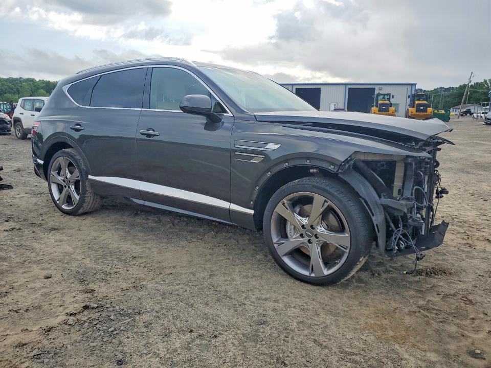 2024 Genesis Gv80 VIN KMUHCESCXRU161070 COPART salvage auction — ALL OVER, AR - CERT OF TITLE-SALVAGE, sold $70 on 2026-07-22 (photo 4)