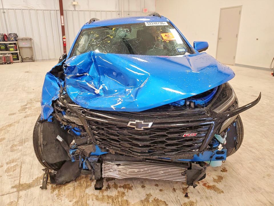 2024 Chevrolet Equinox VIN 3GNAXMEG5RS127580 COPART salvage auction — FRONT END, Tx - Salvage Vehicle Title, sold $3,200 on 2026-07-09 (photo 5)