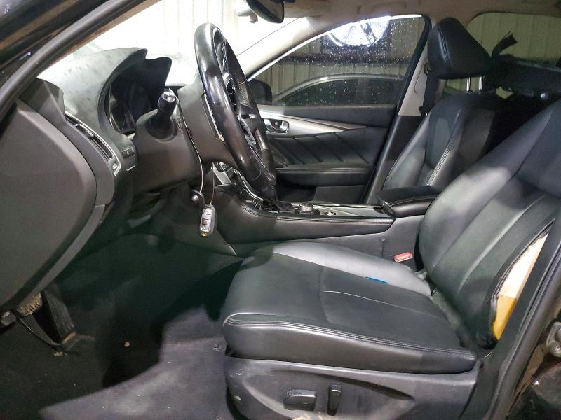 2020 Infiniti Q50 VIN JN1EV7AR5LM254252 COPART salvage auction — FRONT END, Tx - Certificate Of Title (P), sold $6,100 on 2026-07-09 (photo 7)