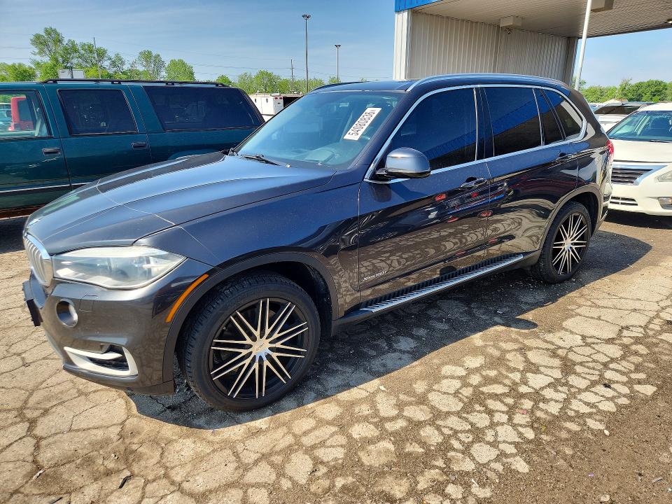 2015 BMW X5 VIN 5UXKR6C51F0J77611 COPART salvage auction — MINOR DENT/SCRATCHES, Nj - Certificate Of Title, sold $3,850 on 2026-07-20 (photo 1)