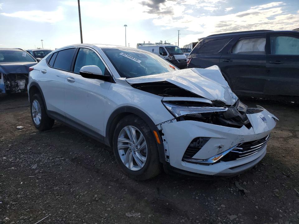 2025 Buick Envista VIN KL47LAEP0SB184133 COPART salvage auction — FRONT END, Mi - Scrap Certificate Of Title, sold $1,800 on 2026-07-03 (photo 4)