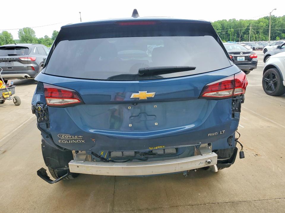 2024 Chevrolet Equinox VIN 3GNAXUEG2RL107099 COPART salvage auction — REAR END, In - Cert Of Title-Salvage Title, sold $9,800 on 2026-07-30 (photo 6)
