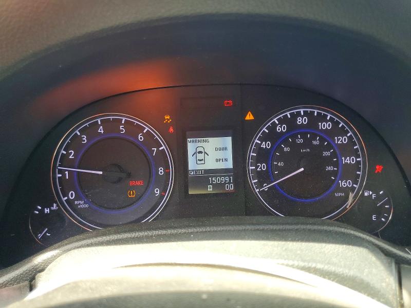 2012 Infiniti G VIN JN1CV6AP3CM620953 COPART salvage auction — FRONT END, Fl - Certificate Of Destruction, sold $1,300 on 2026-07-06 (photo 9)