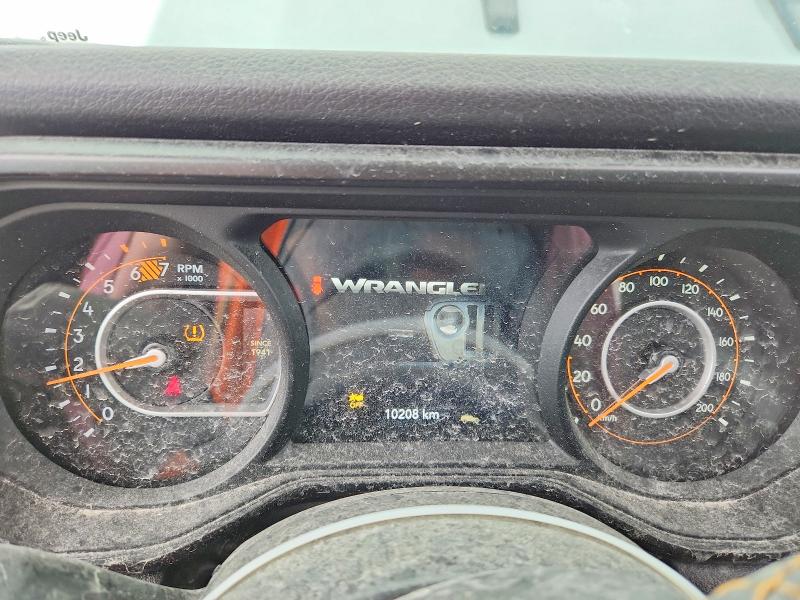 2024 Jeep Wrangler / VIN 1C4PJXDN2RW159994 COPART salvage auction — REAR END, Qc - Gravement Accidente (P), sold $22,800 on 2026-07-21 (photo 9)