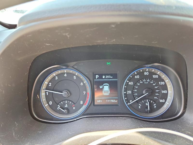 2019 Hyundai Kona VIN KM8K12AA7KU340164 COPART salvage auction — FRONT END, MI - CERTIFICATE OF TITLE, sold $1,850 on 2026-07-09 (photo 9)